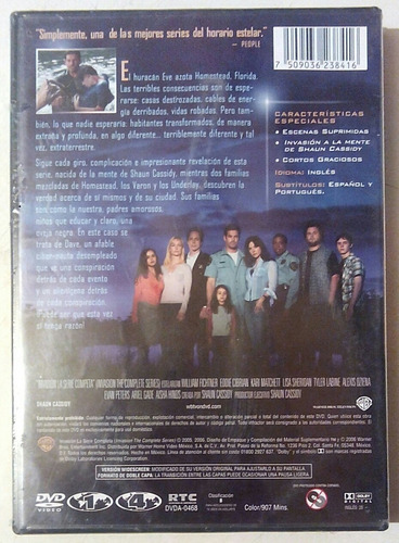 Dvd Invasion La Serie Completa De Tv Ciencia Ficcion (Usado)
