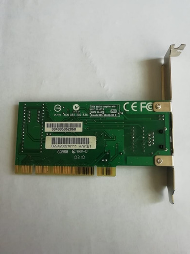 Tarjeta De Red Pci Para Pc