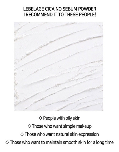 Maquillaje Polvo Traslucido_ Cica Coreana_ Control De Brillo