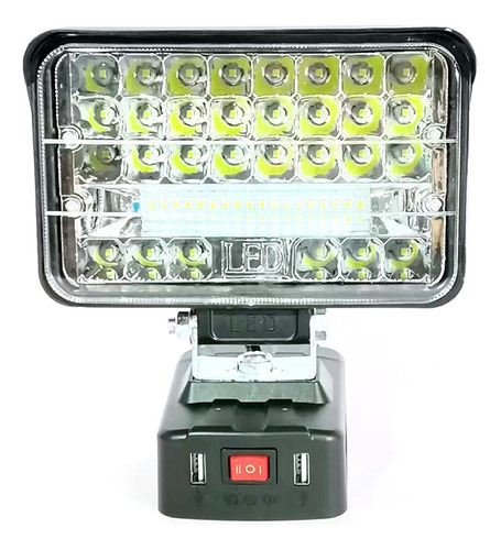 Luz Trabajo Led Portátil Alto Brillo Con Carga Usb Multiusos