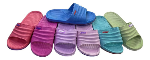 Sandalias Mujer Mayoreo Sport 15prs Ligeras Baño Economicas