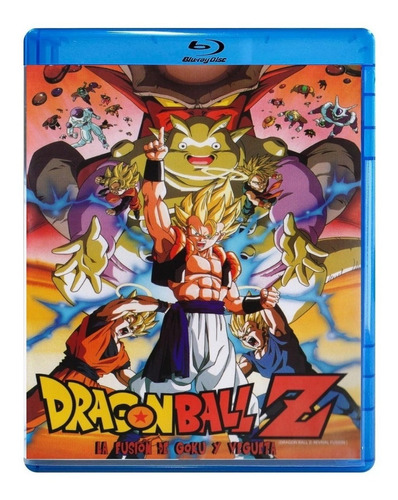 Dragon Ball Z La Fusion De Goku Y Vegueta Pelicula Blu-ray