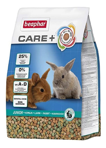 Imagen 1 de 1 de Pienso Para Conejos Beaphar Care Junior 250gr