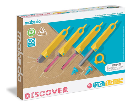 Makedo Discover | Caja De Herramientas De Construcción