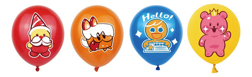 Globos De Cumpleaños Decoración Cookie Run Fiesta Temática