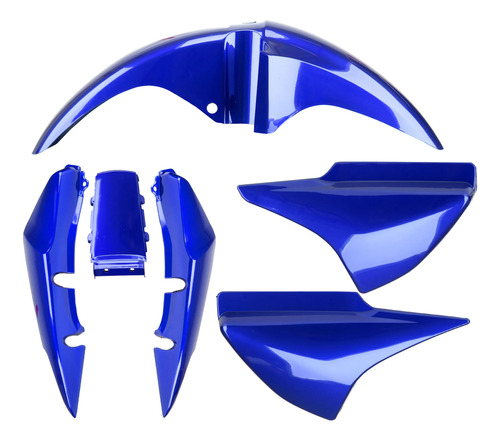 Kit Plasticos Pro Tork Titan 150 Pintado Azul Phantom Motos