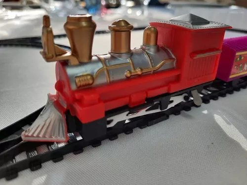 COMPREI UMA SUPER LOCOMOTIVA DE TREM * brinquedo de infância * 