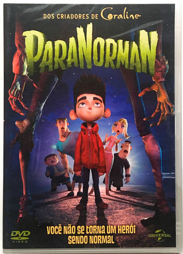 Dvd Paranorman - Voce Nao Se Torna Um Heroi Sendo Normal