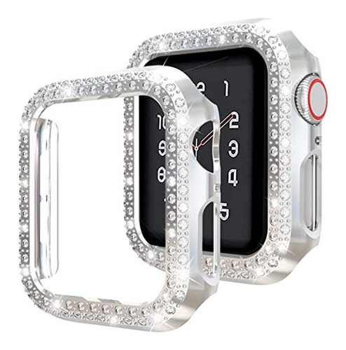 Funda Protectora  Watch  Series 5/4/3/2/1  40mm Plateado