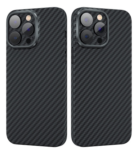 Memumi Funda De Fibra De Carbono Real Para iPhone 14 Pro Max