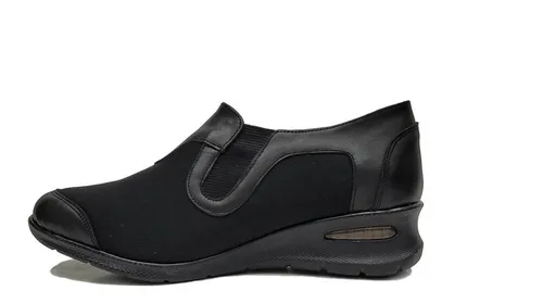 Zapato Lycra Neopreno Acolchado Cuero Mujer Invierno Art 353 23.992