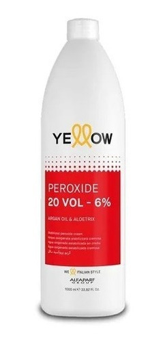 Crema Oxid O Agua Oxig Yellow 1 Litro Volumen 20 Y 40