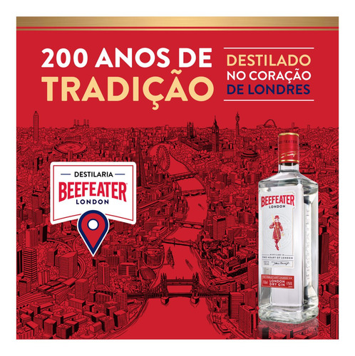 Imagem 9 de 9 de Gin London Dry 750ml Beefeater
