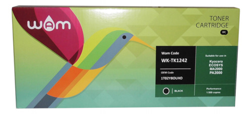 Toner Compatible Kyocera Color Negro 1,5k