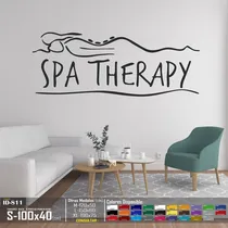 Comprar Vinilos Decorativos Terapia De Spa Negocio Spa Stickers