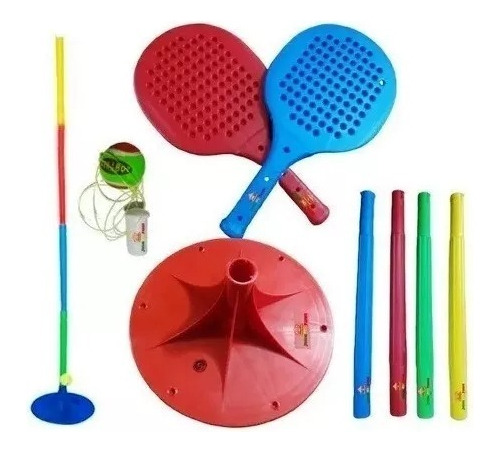 Juego Tenis Orbital + Accesorios De Tenis Niños Jardin 