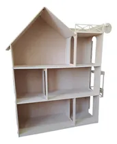 Comprar Casa De Muñecas Con Terraza Y Ascensor 1,20 Metros Mdf 9mm