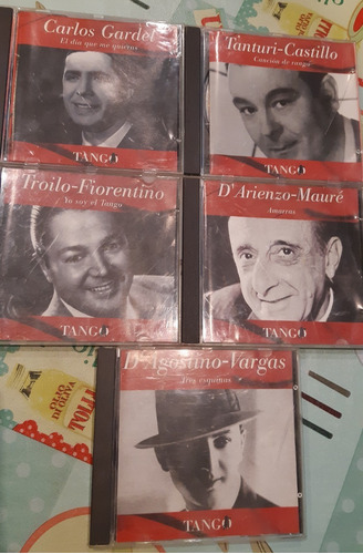 Coleccion Sentir El Tango - 5 Cds