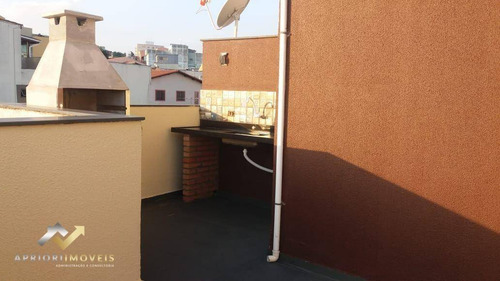 Imagem 3 de 29 de Cobertura Para Alugar, 180 M² Por R$ 2.200,00/mês - Vila Metalúrgica - Santo André/sp - Co1318