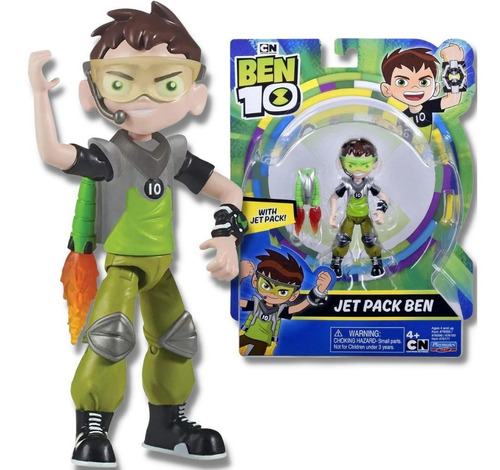 Figuras De Ação Ben 10 - Boneco Jet Pack Ben Tennyson Sunny