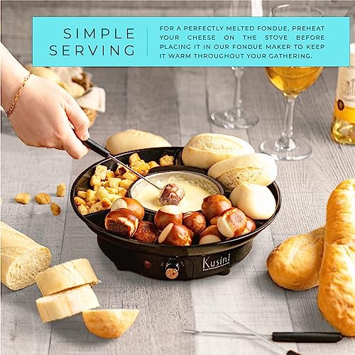 Juego De Ollas Eléctricas Fondue - Kit De Fondue De Ch...