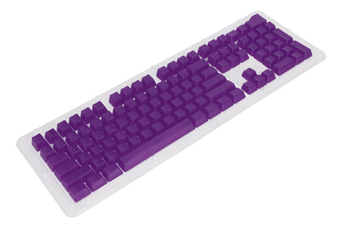 Teclado Cool Keycaps, 108 Teclas, Altura Oem, Transparente