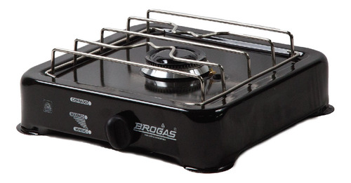 Cocina Anafe 1 Hornalla Con Termocupla De Loza Negra 