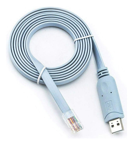 Cable De Consola Usb A Rj45 Compatible Con Cisco 1.8m