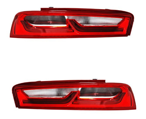 Par Calaveras Camaro 2016-2017 Leds Linea Nueva Adl