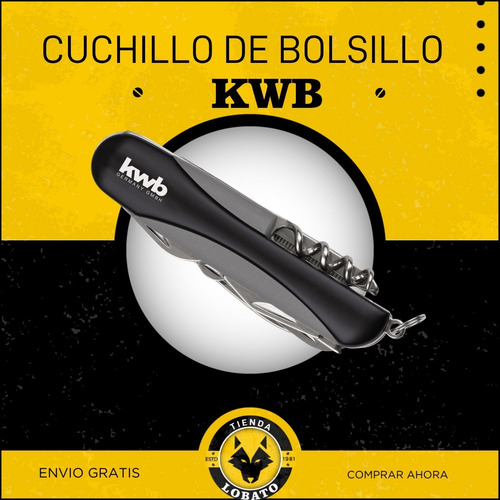 Navajas Cuchillos De Bolsillo Cortapluma 11 Usos Kwb
