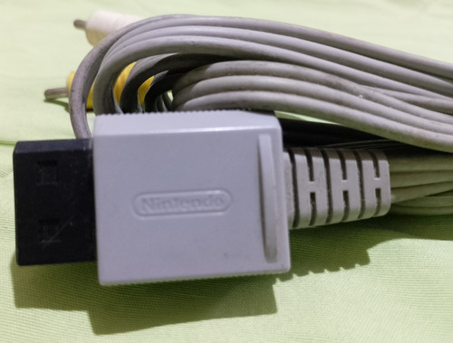 Cable A/v Rca Nintendo Wii Original (Usado)