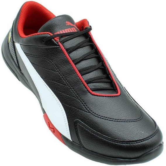 tenis puma masculino ferrari preto