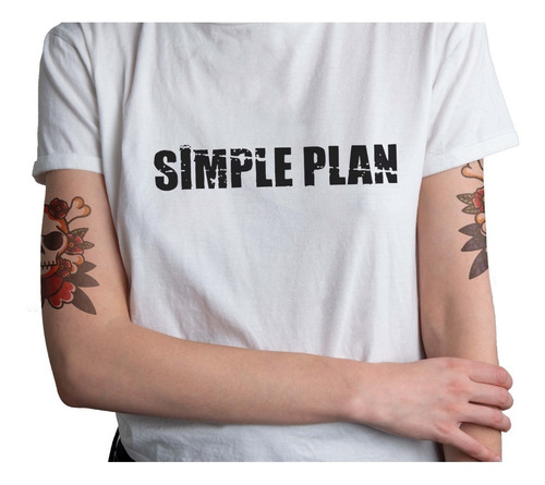 Polera Simple Plan Hombre Mujer Banda Rock Metal Pop 2