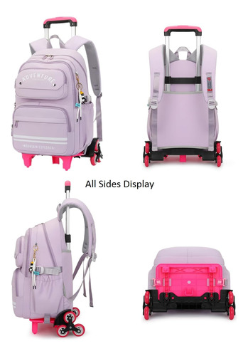 Etaishow Mochila Con Ruedas Para Niñas Mochila Para Niños