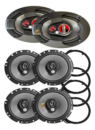 Combo Bomber 6 Parlantes  Corsa Aros 4 Bbr 6 + 2 6x9 A Cjf