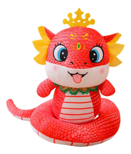Ano Novo Chinês Brinquedo De Pelúcia 2025 Ano Vermelho