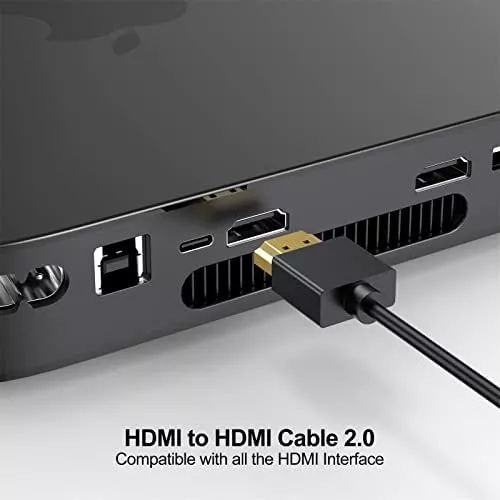 Cable Hdmi Corto De 1 Pie, Cable Hdmi 2.0 De Velocidad, Cabl