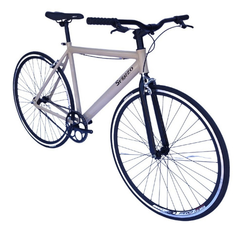 Bicicleta  Urbana/fixed Rin 700 Manubrio Recto - Arena