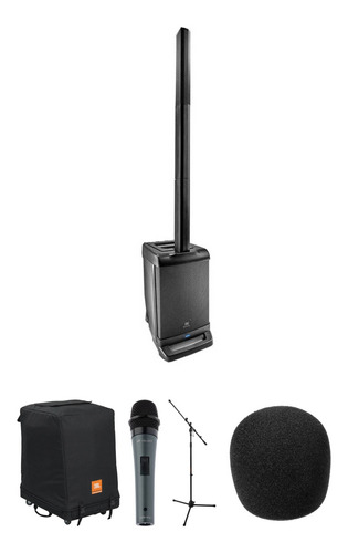 Jbl Eon One Linear Array Pa Kit With Bag, Microphone, And Ac