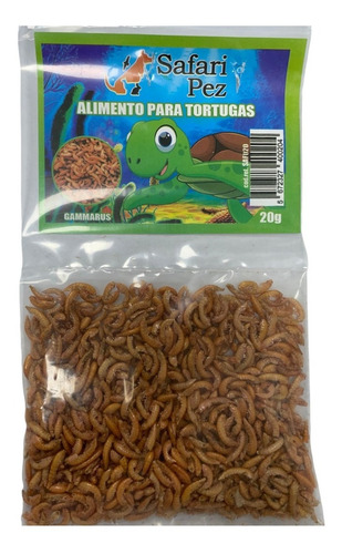 Imagen 5 de 6 de 60g Tenebrios Comida Tortuga Alimento Para Tortugas Mezcla
