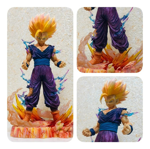 Figura Gohan Ssj2 Dragon Ball Z Escultura Anime Super Saiyan