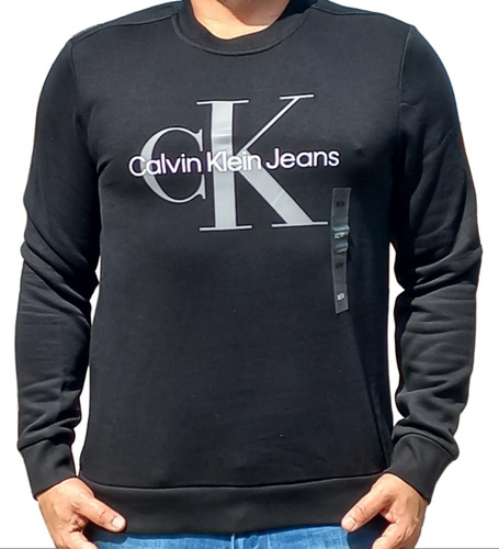 Imagen 1 de 2 de Polera Calvin Klein,negro, Nuevo Import. Original Talla M, S
