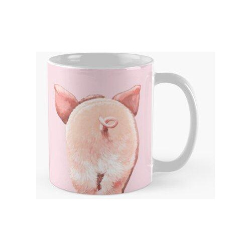 Taza Trasero De Cerdo En Rosa Calidad Premium