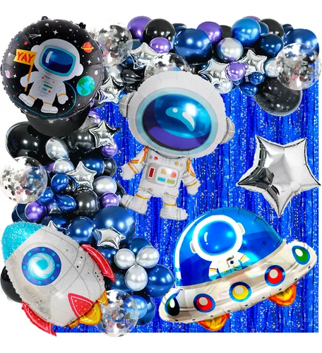 50 Art Globo Espacial Astronauta Cohete Estrella Luna Cielo