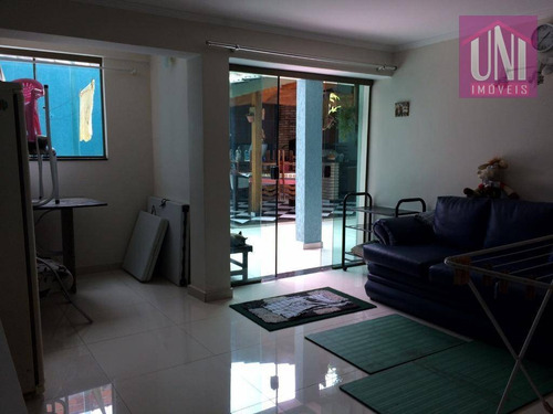 Sobrado Com 3 Dormitórios À Venda, 258 M² Por R$ 900.000 - Parque Erasmo Assunção - Santo André/sp - So0541