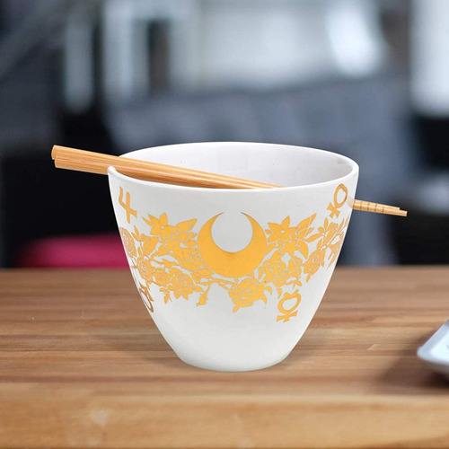 Just Funky Sailor Moon Crystal Foil Ramen Tazón Con Palillos