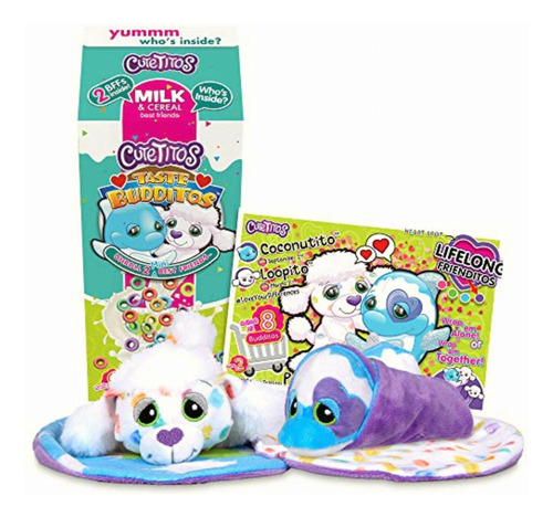 Basic Fun Cutetitos Taste Budditos Cereal Y Leche 2 Mini