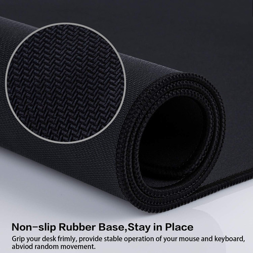 Extended Mouse Pad, Canjoy Gaming Mouse Pad, Xxl Large Bi...