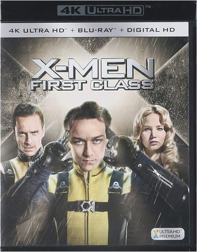 X-men First Class - X-men Primera Generación 4k + Blu-ray