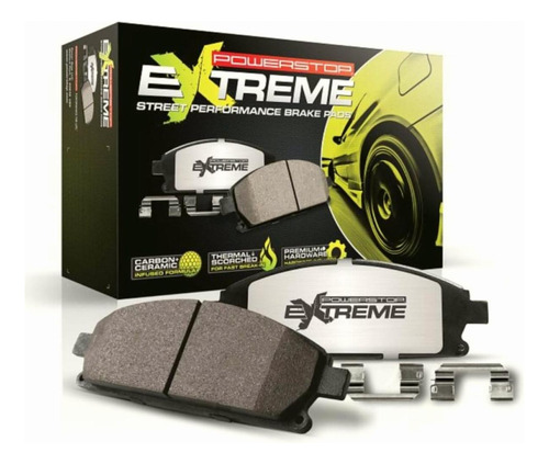 Power Stop Z26-1718 Pastillas De Freno Traseras Z26 Extreme